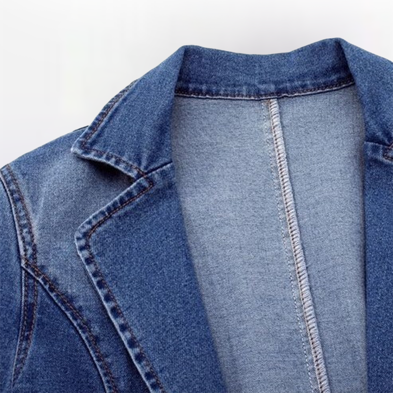 Anna | Women’s Classic Denim Blazer